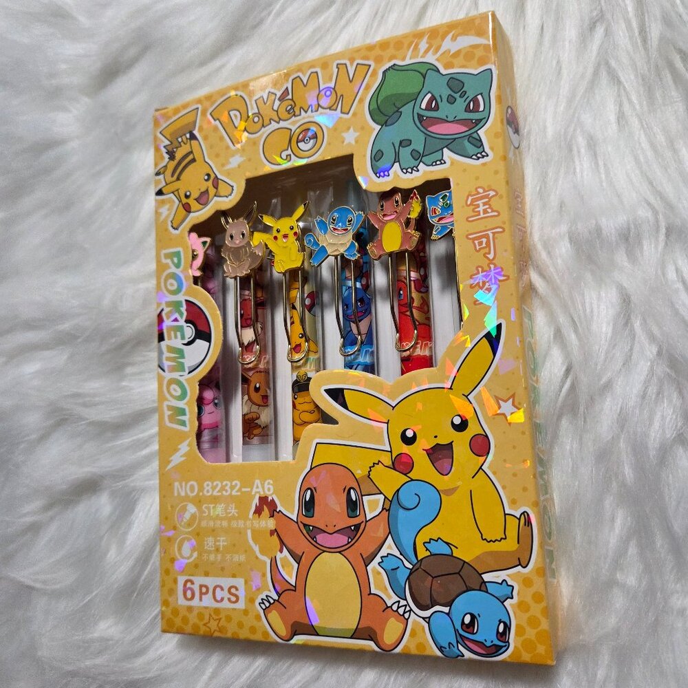 Pokémon 6 Piece Pen Set - Picture 4 of 5